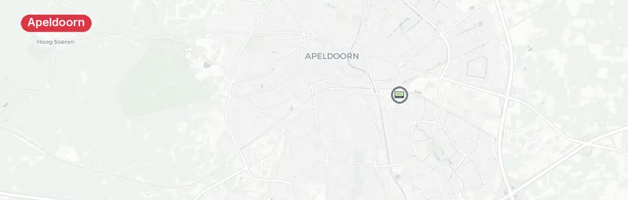 Kaart van Verkeersongeval Molenmakershoek Apeldoorn