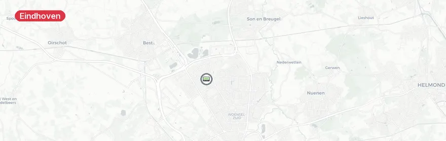 Kaart van Ongeval met letsel Perpignanlaan Eindhoven