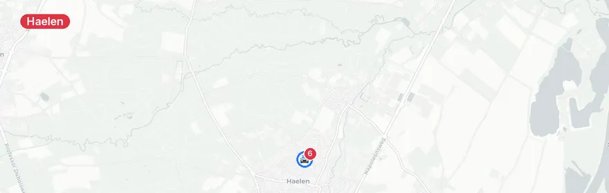 Kaart van Aanrijding met letsel Kraaiakkerweg Haelen