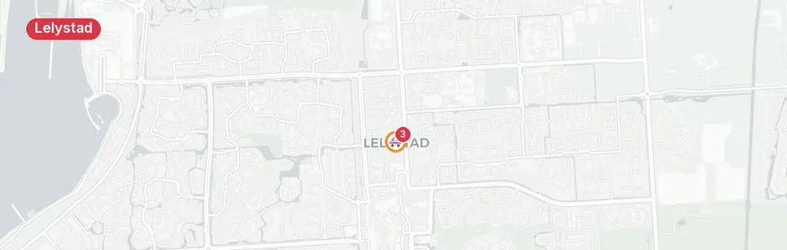 Kaart van Verkeersongeval Ziekenhuisweg Lelystad