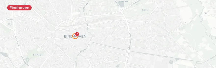 Kaart van Reanimatie Kardinaal de Jongweg Eindhoven
