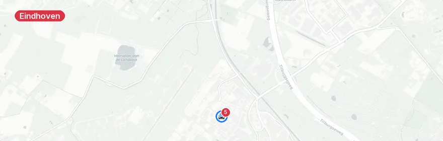 Kaart van Verkeersongeval met letsel Marinus van Meelweg Eindhoven
