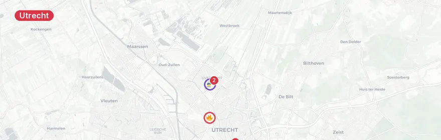 Kaart van Reanimatie Falklanddreef Utrecht