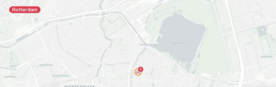 Kaart van Afhijsen Ketenstraat Rotterdam
