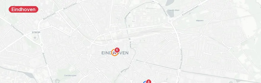 Kaart van Verkeersongeval met letsel St Jorislaan Eindhoven