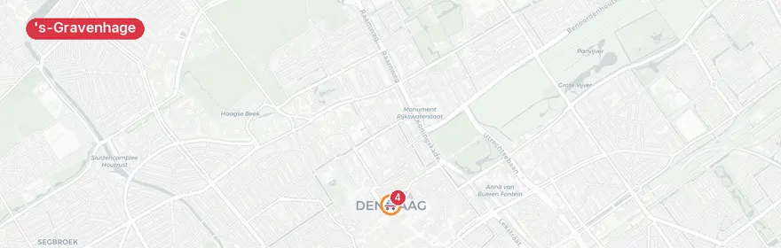Kaart van Verkeersongeval A4 's-Gravenhage
