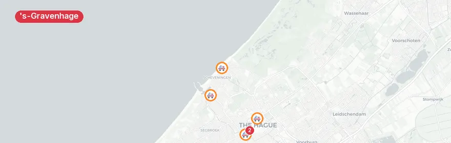 Kaart van Verkeersongeval Oude Haagweg, Den Haag