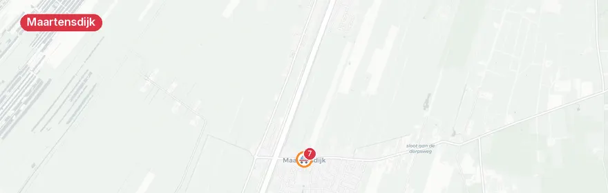 Kaart van Verkeersongeval A27 Maartensdijk, meerdere gewonden