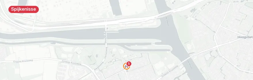 Kaart van Reanimatie Akeleistraat Spijkenisse