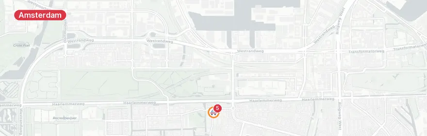 Kaart van Explosie en brand Burgemeester Van Leeuwenlaan Amsterdam