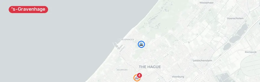 Kaart van Medische noodsituaties Steijnlaan, 's-Gravenhage