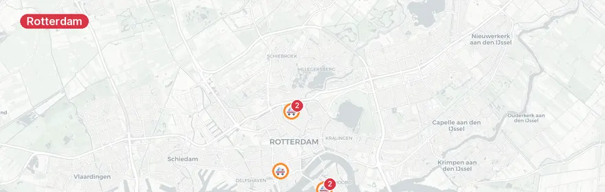 Kaart van Reanimatie Dordtselaan Rotterdam