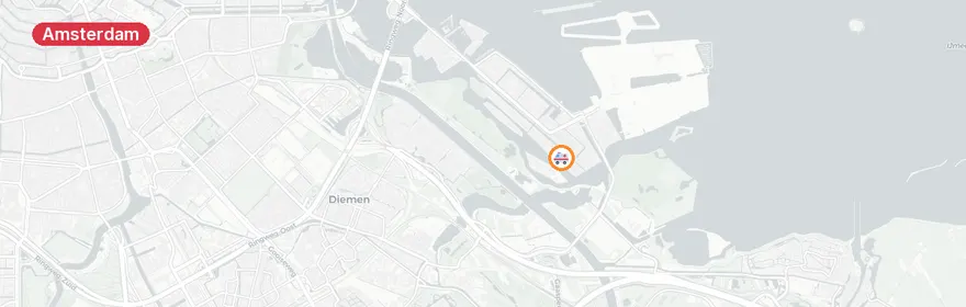 Kaart van Branden Harriet Freezerstraat Amsterdam