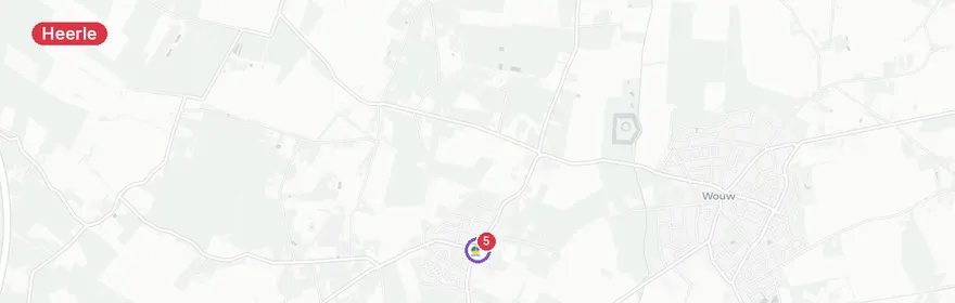 Kaart van Zwaar letselongeval A58, Heerle