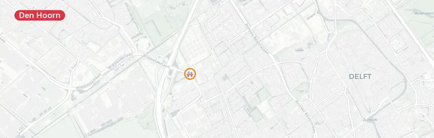 Kaart van Verkeersongeval A4 Den Hoorn, letsel