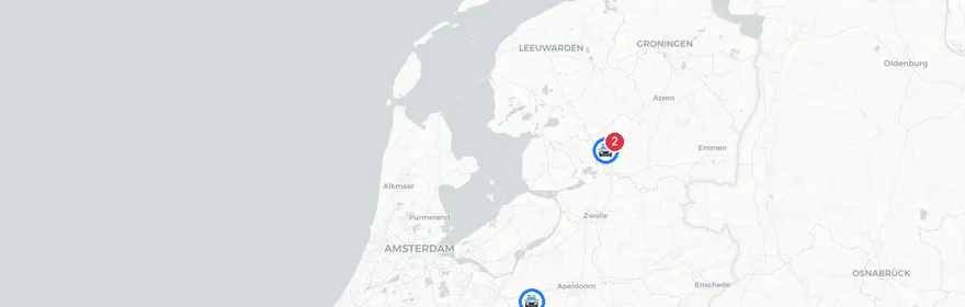 Kaart van Spoorwegongeval Meppelerweg Onna