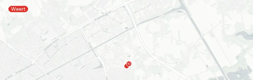 Kaart van Brand bijgebouw Kraanmeester, Weert