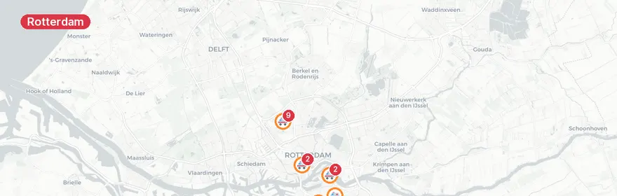 Kaart van Steekpartij in detentiecentrum Portelabaan Rotterdam