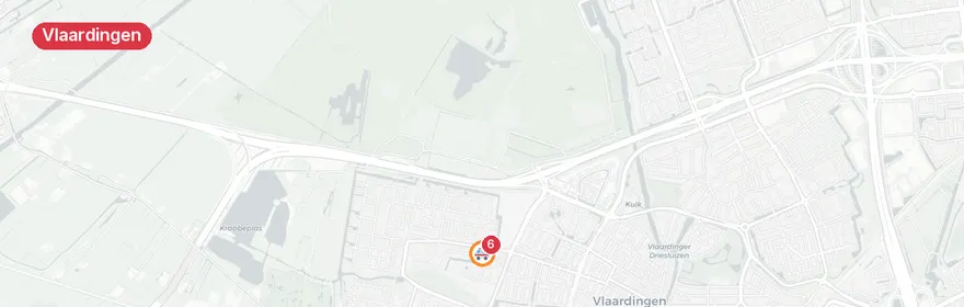 Kaart van Reanimatie Karel de Grotelaan Vlaardingen