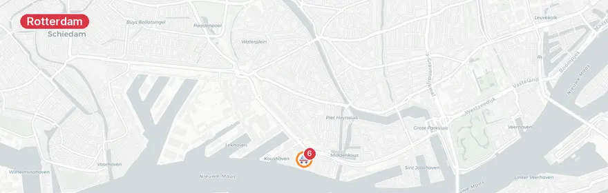 Kaart van Spoedgeval Dempostraat, Rotterdam