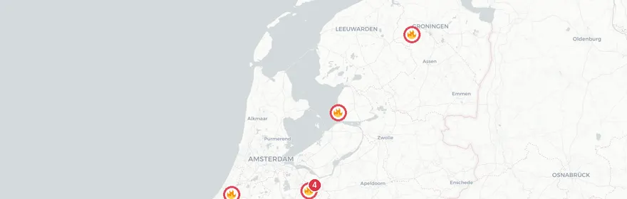 Kaart van Reanimatie Koningsweg Utrecht