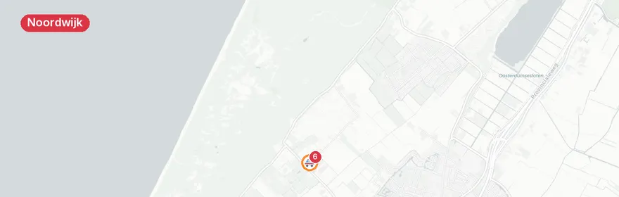 Kaart van Medisch incident De Duinpan Noordwijk