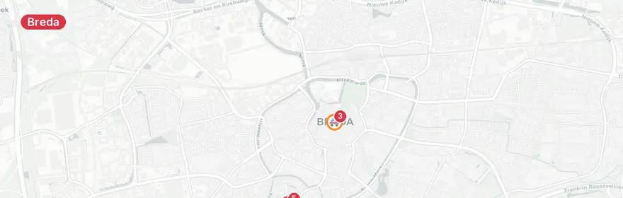 Kaart van Persoon te water Zwembad Sonsbeeck Breda