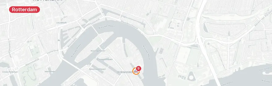 Kaart van Verkeersongeval met letsel Persoonshaven Rotterdam