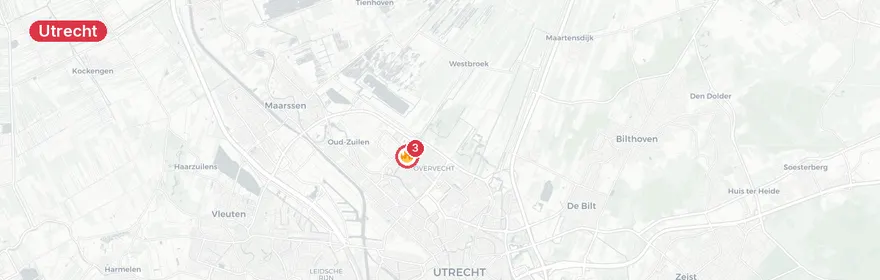 Kaart van Reanimatie St.-Maartendreef Utrecht