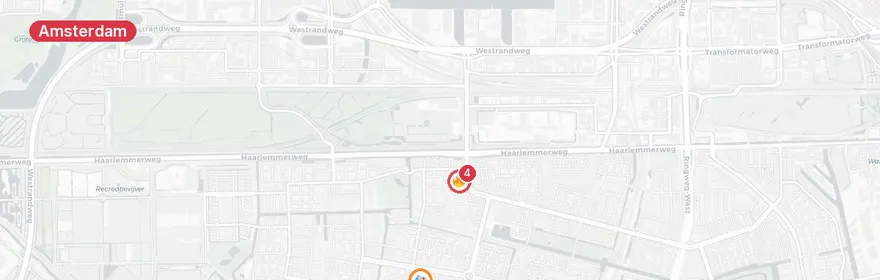 Kaart van Verkeersongeval met letsel Jan de Louterstraat Amsterdam