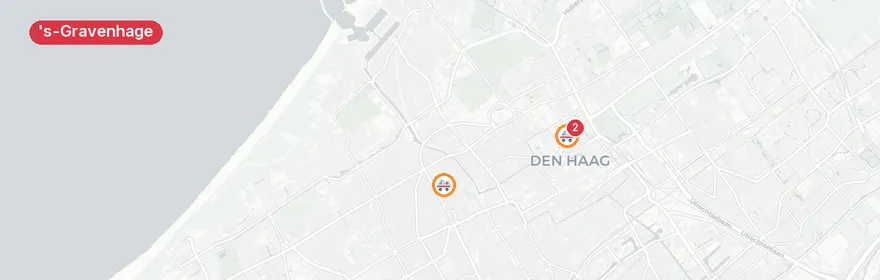 Kaart van Verkeersongeval Troelstrakade, 's-Gravenhage