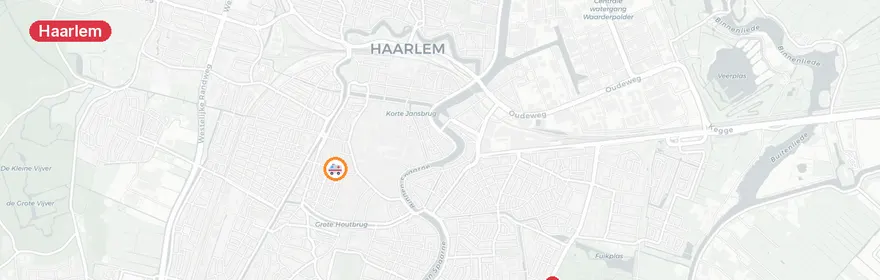 Kaart van Verkeersongeluk Prins Bernhardlaan Haarlem