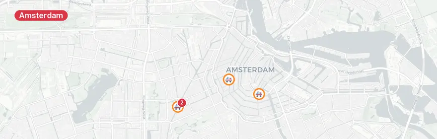 Kaart van Middelbrand Mesdagstraat Amsterdam