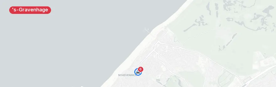 Kaart van Ernstig verkeersongeval Badhuiskade, 's-Gravenhage