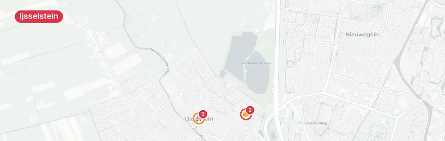 Kaart van Reanimatie Aldrinhof Ijsselstein