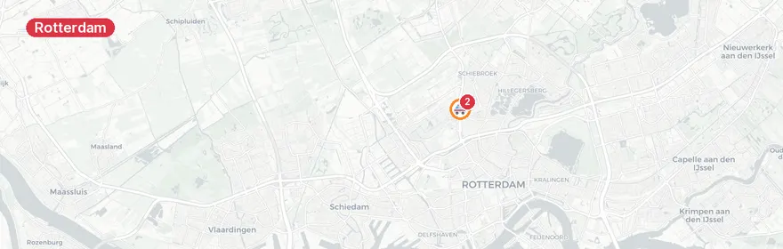 Kaart van Verkeersongeval Van Limburg Stirumplein Rotterdam