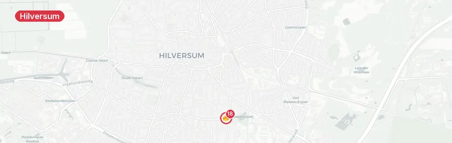 Kaart van Zeer grote brand garagebedrijf Gijsbrecht van Amstelstraat