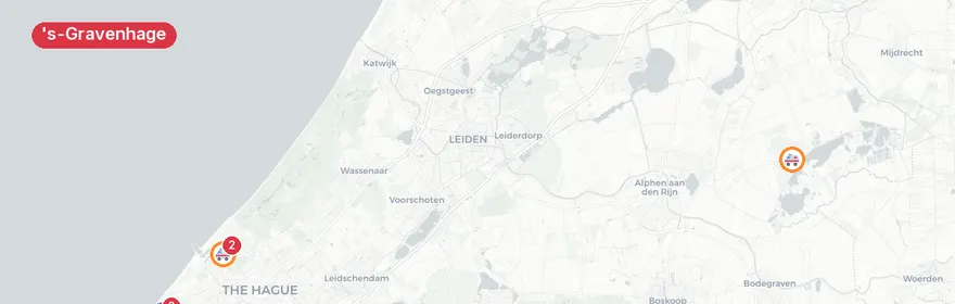 Kaart van Verkeersongevallen Heliotrooplaan, 's-Gravenhage