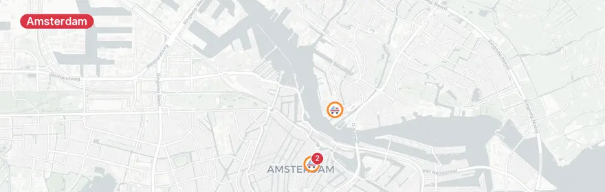 Kaart van Medische noodoproepen Korte Leidsedwarsstraat Amsterdam