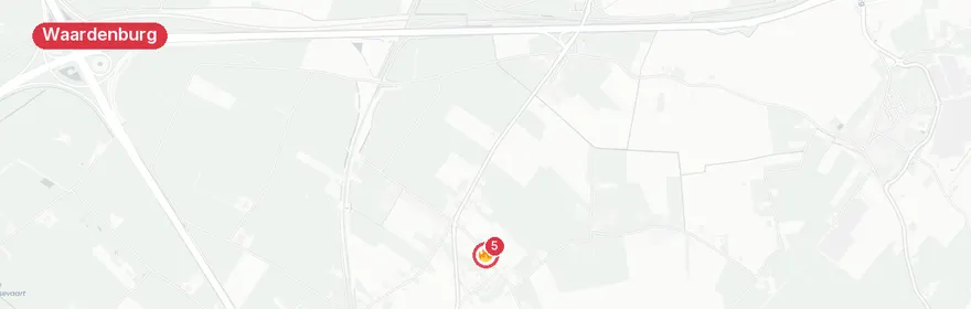 Kaart van Fietser ernstig gewond na aanrijding A.H. de Kockstraat W...