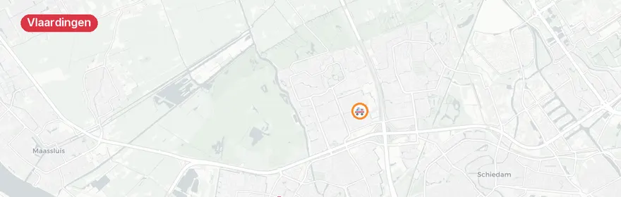 Kaart van Reanimatie Lombokstraat Vlaardingen