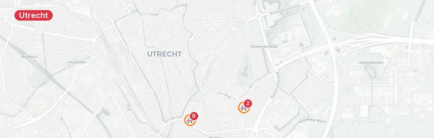 Kaart van Afhijsen Jan van Scorelstraat, Utrecht