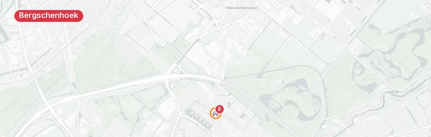 Kaart van Waterongeval Wildersekade Bergschenhoek
