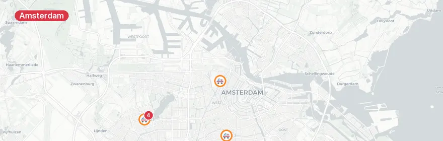 Kaart van Reanimatie Van Suchtelen van de Haarestraat Amsterdam