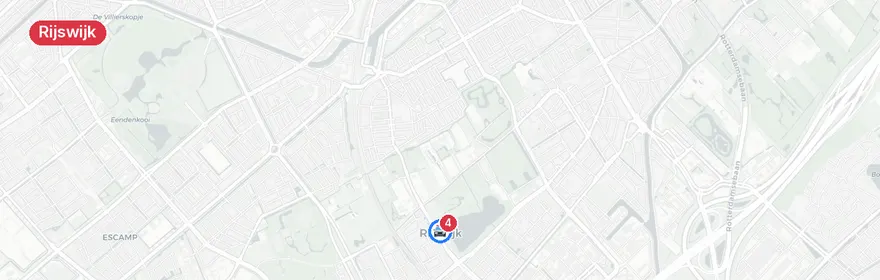 Kaart van Zware aanrijding A4 Laan van Delfvliet Rijswijk