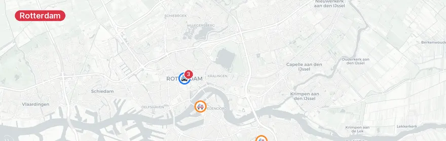 Kaart van Ongeval N218 Botlek Rotterdam