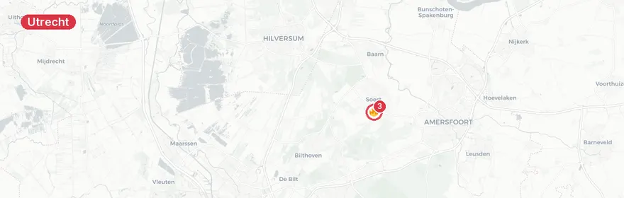 Kaart van Reanimatie Koningsweg Utrecht