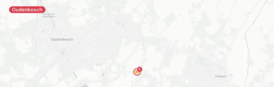Kaart van Akerbrand Jan Teunisstraat Oudenbosch