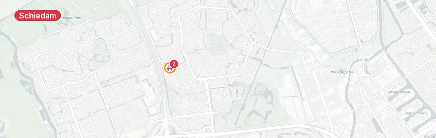 Kaart van Reanimaties Van Tienhovenstraat Schiedam