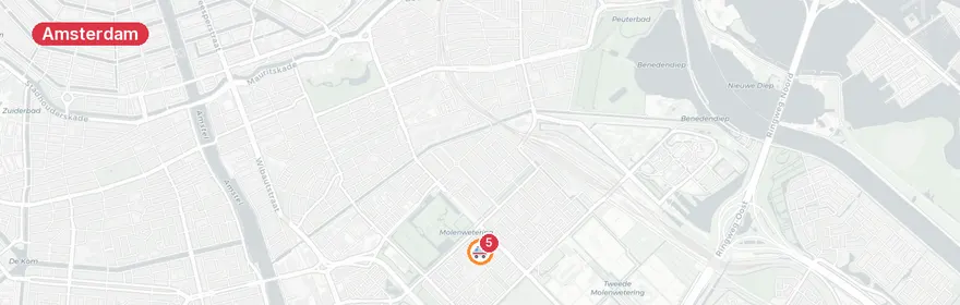 Kaart van Hulpverlening Lorentzlaan Amsterdam